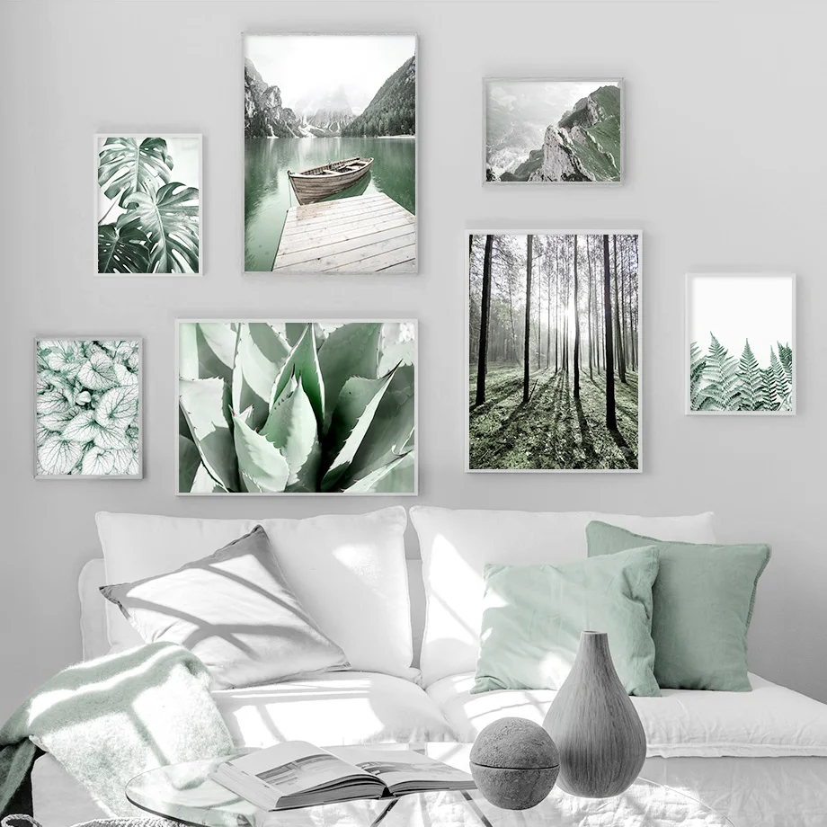 Green Plant Monstera Forest Lake Mountain Wall Art Canvas Painting Nordic Posters And Prints Wall Pictures For Living Room Decor
Green Plant Monstera Forest Lake Mountain Wall Art Canvas Painting Nordic Posters And Prints Wall Pictures For Living Room Decor