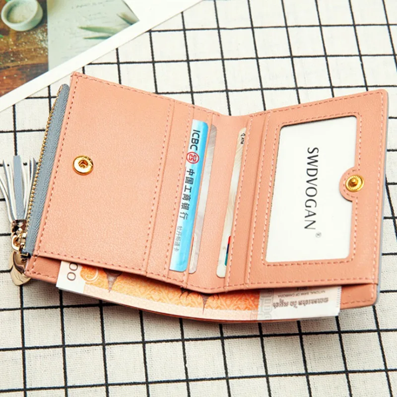 2021 Women Wallet Tassel Small Cute Wallet Women Short Leather Women Wallets Zipper Purses Portefeuille Female Purse Clutch
2021 Women Wallet Tassel Small Cute Wallet Women Short Leather Women Wallets Zipper Purses Portefeuille Female Purse Clutch