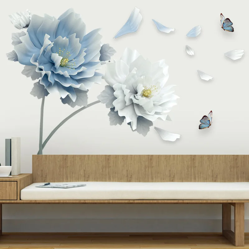 Wall Stickers Living Room Wallpaper Decorations Flower Butterflyself-adhesive Flower Modern Home Decoration Self-adhesive Panels
Wall Stickers Living Room Wallpaper Decorations Flower Butterflyself-adhesive Flower Modern Home Decoration Self-adhesive Panels