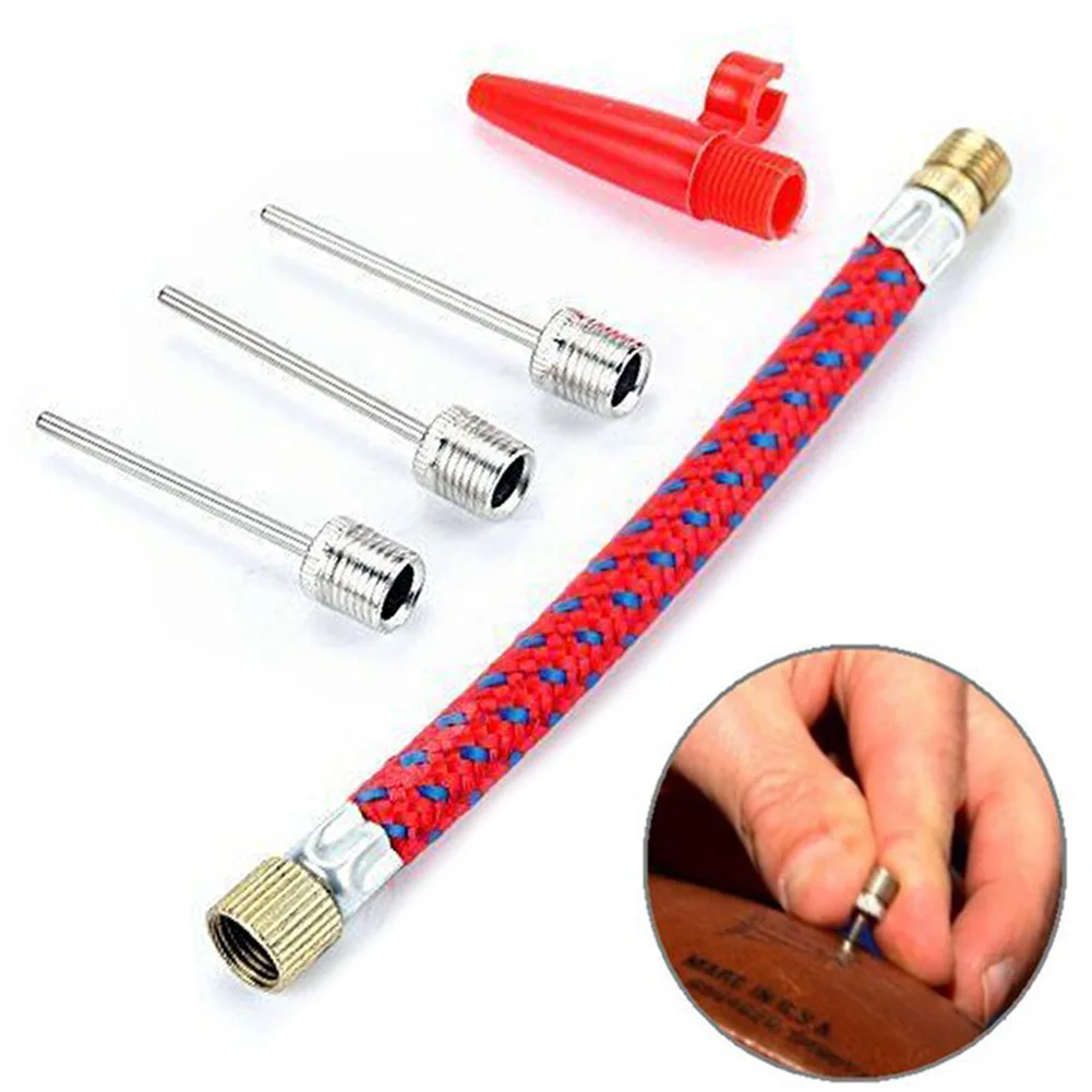 5Pcs Pump Adaptor Kit Set Needle Valve Connector Football Airbed Bicycle Tyre For Bicycle tires, Soccer Balls And Air Cushions
5Pcs Pump Adaptor Kit Set Needle Valve Connector Football Airbed Bicycle Tyre For Bicycle tires, Soccer Balls And Air Cushions