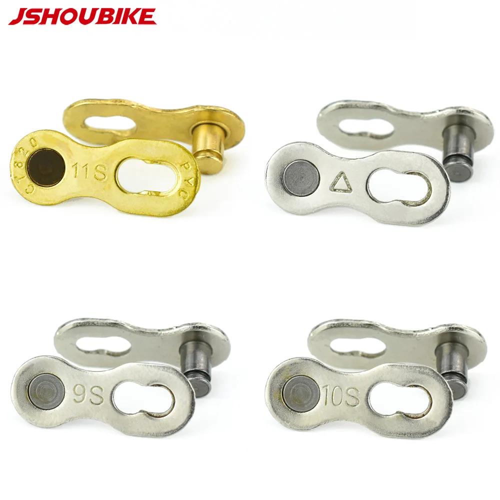 JSHOUBIKE 10 Pairs 6 7 8 9 10 11 Speed Chain Quick Master Link Connector Joint Magic Button Connector Lock set MTB Road Bicycle
JSHOUBIKE 10 Pairs 6 7 8 9 10 11 Speed Chain Quick Master Link Connector Joint Magic Button Connector Lock set MTB Road Bicycle