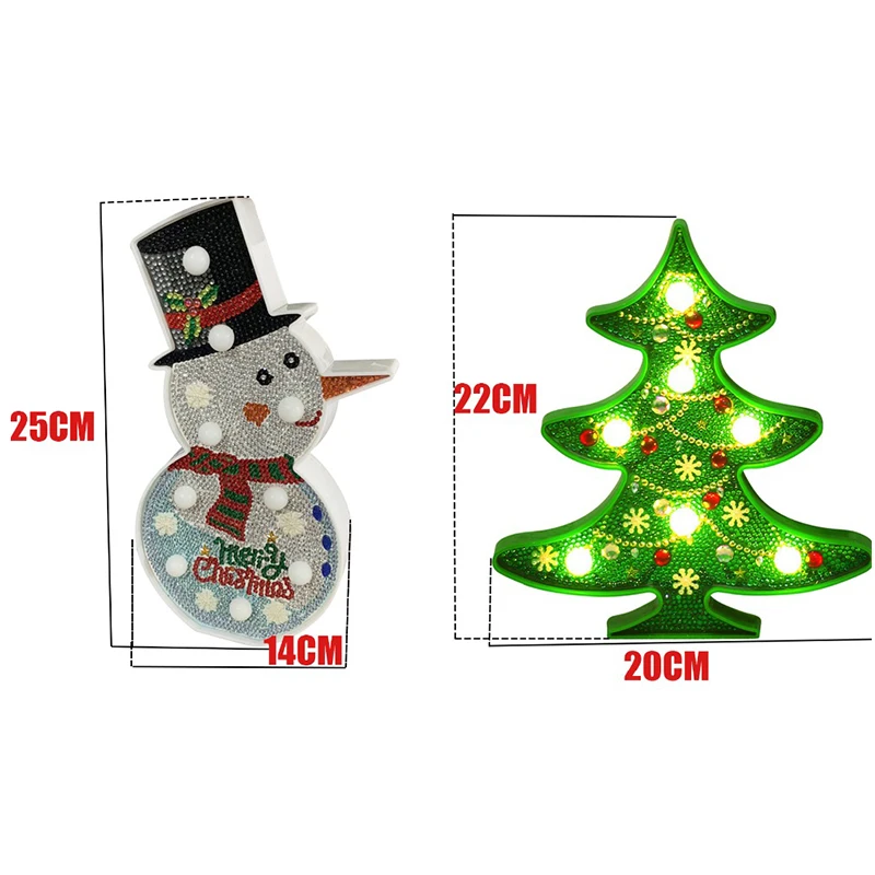 Christmas Tree Snowman Diamond Painting With Led Light DIY Craft Stitch Set For Home Chrismas Decoration
Christmas Tree Snowman Diamond Painting With Led Light DIY Craft Stitch Set For Home Chrismas Decoration