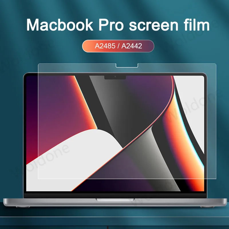 HD Screen Protector for MacBook Pro 14 16 2021 M1 Pro Max A2442 2021 A2485 Soft Plastic protect Clear Film
HD Screen Protector for MacBook Pro 14 16 2021 M1 Pro Max A2442 2021 A2485 Soft Plastic protect Clear Film