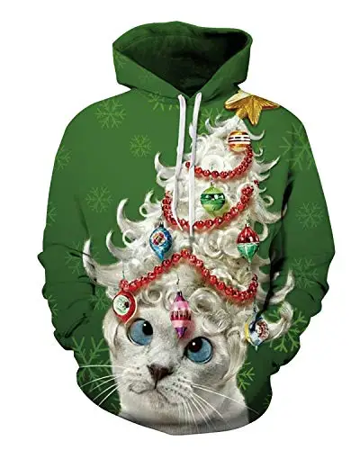 Unisex Christmas Hoodie 3D Printed Long Sleeve Funny Sweatshirt Jumper Sweater Pullover Tops 
Unisex Christmas Hoodie 3D Printed Long Sleeve Funny Sweatshirt Jumper Sweater Pullover Tops