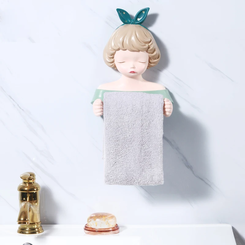 Creative Bow Girl Tissue Box Resin Wash Towel Rack Cartoon Character Decoration Free Punch Kitchen Restaurant Roll Paper Holder
Creative Bow Girl Tissue Box Resin Wash Towel Rack Cartoon Character Decoration Free Punch Kitchen Restaurant Roll Paper Holder