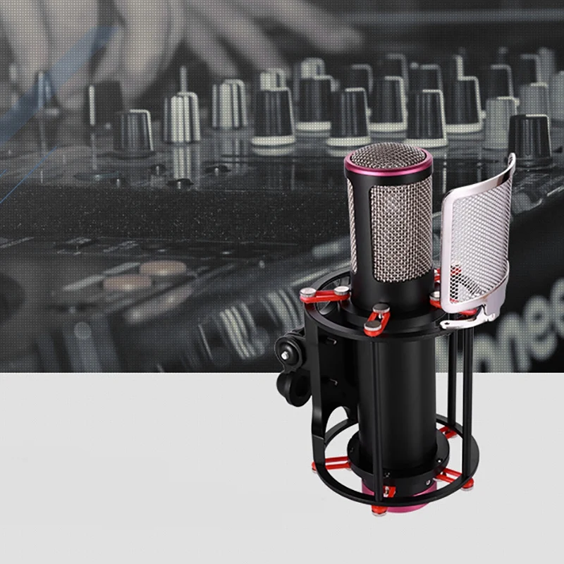 JABS Recording Large Shock Film Condenser Microphone Computer Network Karaoke Microphone
JABS Recording Large Shock Film Condenser Microphone Computer Network Karaoke Microphone