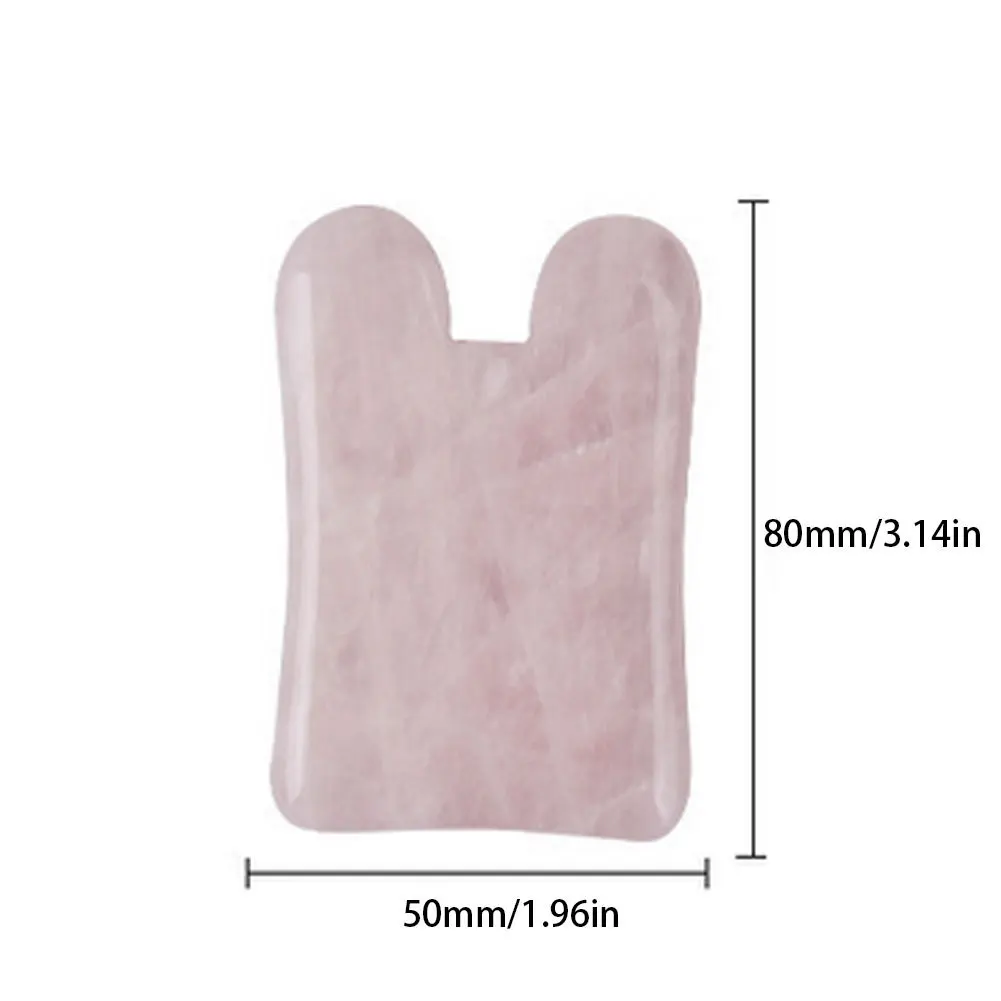 Natural Jade Guasha Stone Board Massage Rose Quartz Guasha Plate Jade Face Massager Neck Back Body Acupuncture Pressure Therapy
Natural Jade Guasha Stone Board Massage Rose Quartz Guasha Plate Jade Face Massager Neck Back Body Acupuncture Pressure Therapy