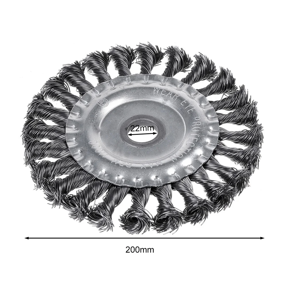 200mm Steel Wire Grass Trimmer Head Rounded Edge Weed Trimmer Head Grass Brush Removal Grass Tray Plate For Lawnmower 2021
200mm Steel Wire Grass Trimmer Head Rounded Edge Weed Trimmer Head Grass Brush Removal Grass Tray Plate For Lawnmower 2021