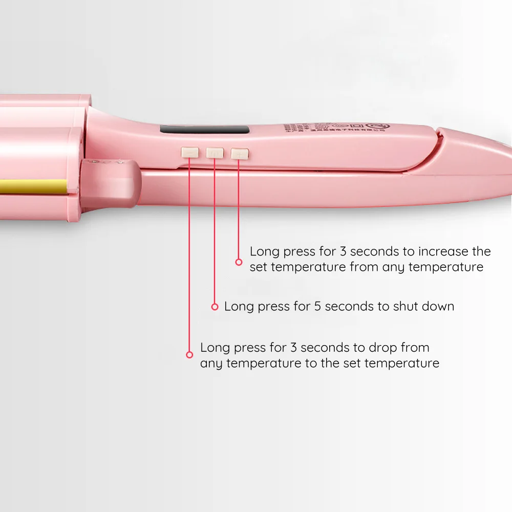 3 Barrels Hair Curling Iron Automatic Perm Splint Ceramic Hair Curler Hair Waver Curlers Rollers Styling Tools Hair Styler Wand
3 Barrels Hair Curling Iron Automatic Perm Splint Ceramic Hair Curler Hair Waver Curlers Rollers Styling Tools Hair Styler Wand