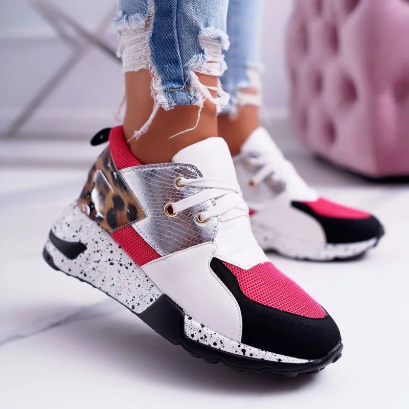 2021 Hot Lady Shoes Women Sneakers Leopard Mesh Breath Women Running Female Shoes Outdoor Flat Platform Zapatos Mujer
2021 Hot Lady Shoes Women Sneakers Leopard Mesh Breath Women Running Female Shoes Outdoor Flat Platform Zapatos Mujer