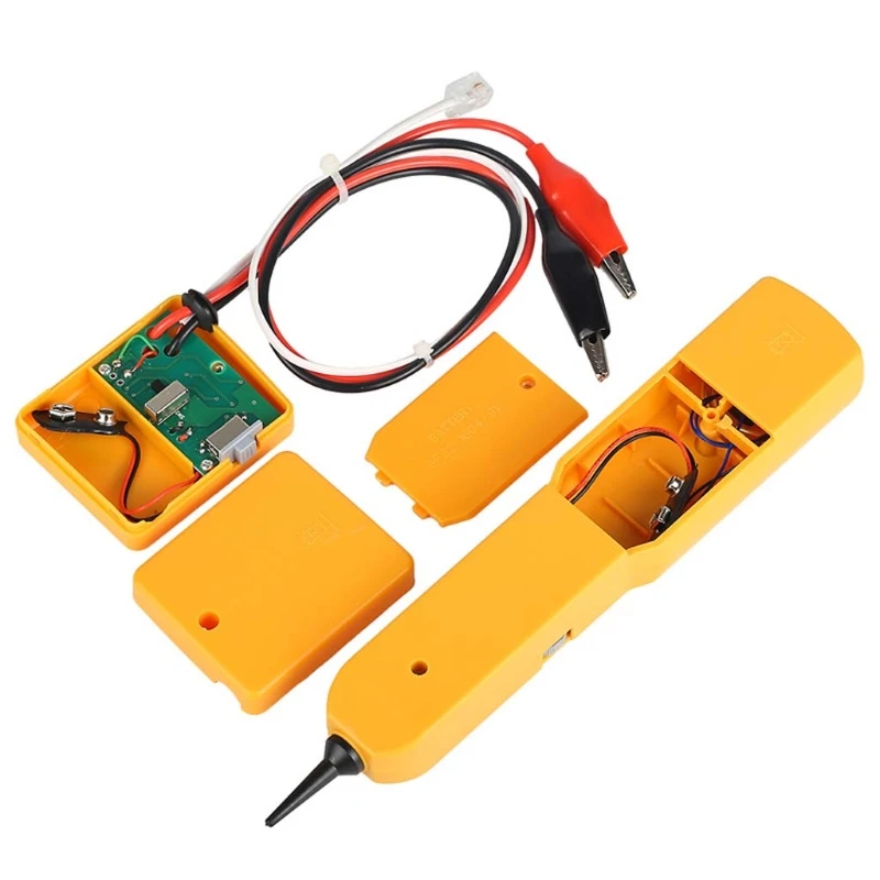Tracker Diagnose Tone Finder Telephone Wire Cable Tester Toner Tracer Inder Detector Networking Tools Set HX6A
Tracker Diagnose Tone Finder Telephone Wire Cable Tester Toner Tracer Inder Detector Networking Tools Set HX6A