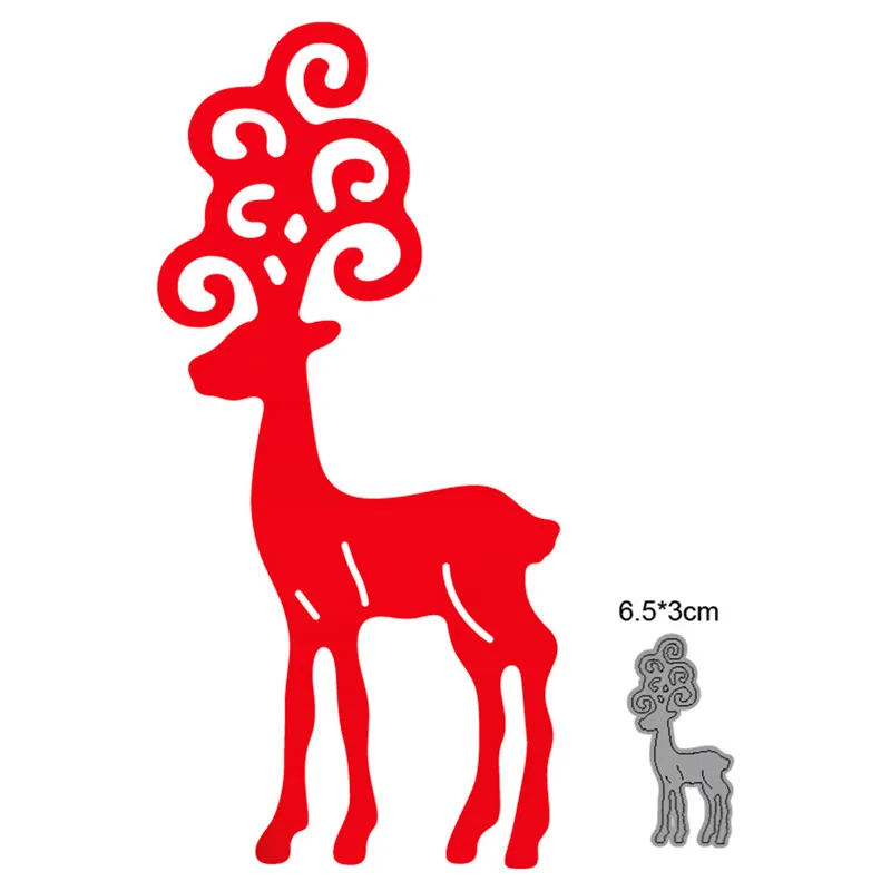 Craft Dies Deer Metal Cutting Dies Cut Die Mold Decoration Scrapbook Paper Craft Knife Mould Blade Punch Stencils Dies New 2021
Craft Dies Deer Metal Cutting Dies Cut Die Mold Decoration Scrapbook Paper Craft Knife Mould Blade Punch Stencils Dies New 2021