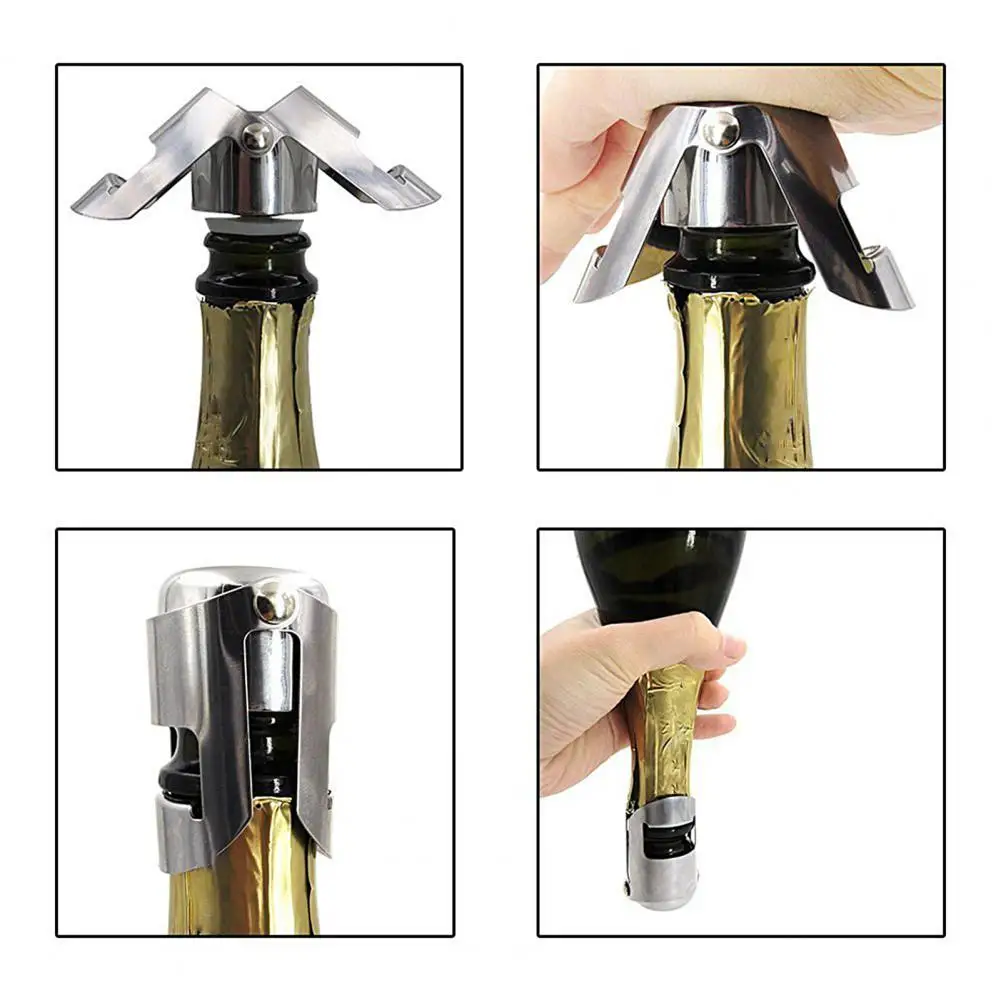 Multifunctional Wine Bottle Stainless Steel Stopper Vacuum Sealing Cap Bar Tool
Multifunctional Wine Bottle Stainless Steel Stopper Vacuum Sealing Cap Bar Tool