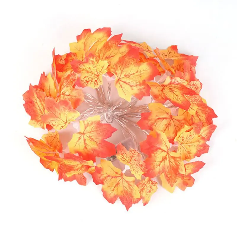 Fall Maple Leaves LED Fairy Lights String Battery Operated Autumn Leaf Lamp Garland Halloween Xmas Trees Garden Yard Home Patio
Fall Maple Leaves LED Fairy Lights String Battery Operated Autumn Leaf Lamp Garland Halloween Xmas Trees Garden Yard Home Patio
