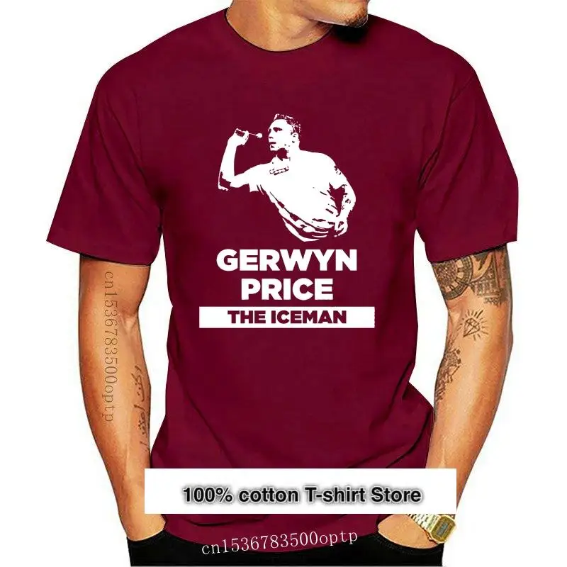 

Camiseta de dardos rojos Gerwyn Price Wales The Iceman, Unisex, S-XL no oficial