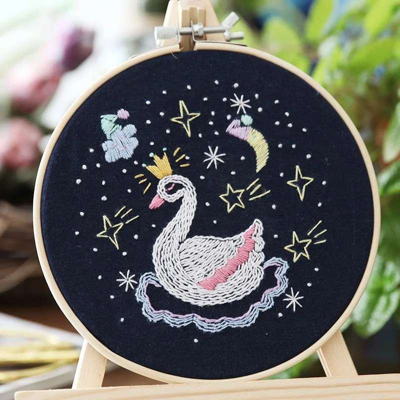 ZL Fairy Pattern DIY Embroidery Starter Kit with Embroidery Hoops Cloth Color Threads Tools Set Art Needlework Sewing Craft
ZL Fairy Pattern DIY Embroidery Starter Kit with Embroidery Hoops Cloth Color Threads Tools Set Art Needlework Sewing Craft