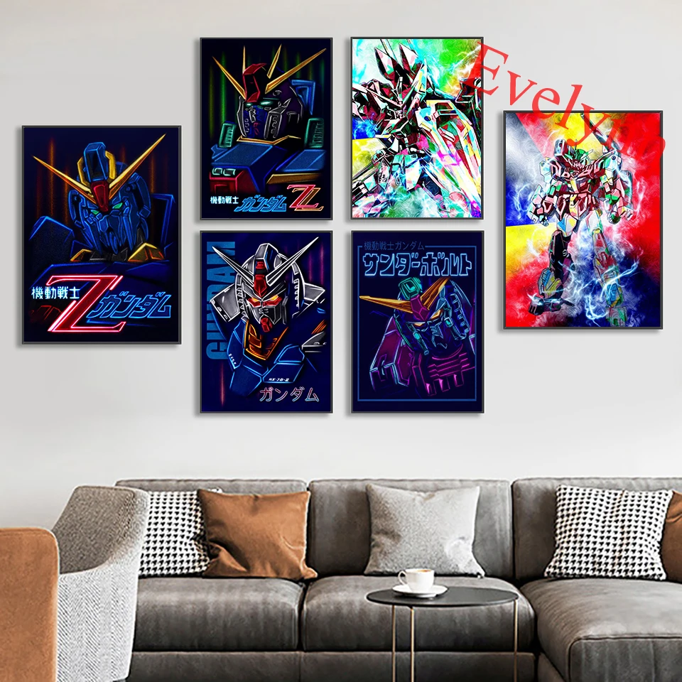 Japanese Anime Gundam Canvas Poster And Print Modern Living Room Cuadros Nordic Home Decor Painting Wall Art Pictures
Japanese Anime Gundam Canvas Poster And Print Modern Living Room Cuadros Nordic Home Decor Painting Wall Art Pictures