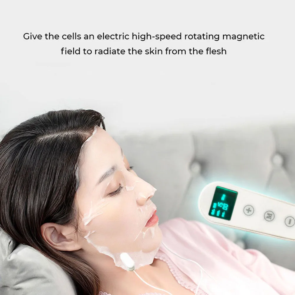 New Facial Moisturizing Iontophoresis Facial Massager Ultrasonic Pulse Mask Assisted Absorption Face Lifting Massage Beauty Care
New Facial Moisturizing Iontophoresis Facial Massager Ultrasonic Pulse Mask Assisted Absorption Face Lifting Massage Beauty Care