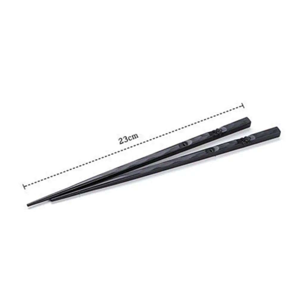1 Pair Chopsticks Unbending Anti-slip Handles Alloy NaturaHandmade Non-slip Wooden Japanese Sushi Chopsticks for Home
1 Pair Chopsticks Unbending Anti-slip Handles Alloy NaturaHandmade Non-slip Wooden Japanese Sushi Chopsticks for Home