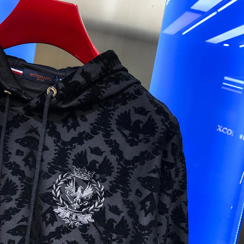 Autumn 2020 men's Hooded Sweater embroidered Turkey youth Europe station casual loose Pullover long sleeve T-shirt for men
Autumn 2020 men's Hooded Sweater embroidered Turkey youth Europe station casual loose Pullover long sleeve T-shirt for men
