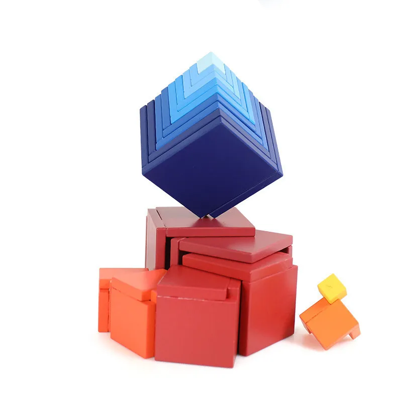 Wooden Toys Building Block Toys Brain Cube Building Block Cube Creative Construction Stacking Baby Early Education Toy Gift
Wooden Toys Building Block Toys Brain Cube Building Block Cube Creative Construction Stacking Baby Early Education Toy Gift