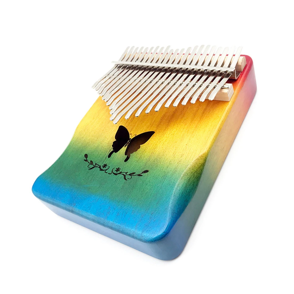 Kalimba 17 Keys Thumb Piano High Quality Africa Wood Mahogany Mbira Body Musical Instruments Calimba Piano Creative Music Box
Kalimba 17 Keys Thumb Piano High Quality Africa Wood Mahogany Mbira Body Musical Instruments Calimba Piano Creative Music Box