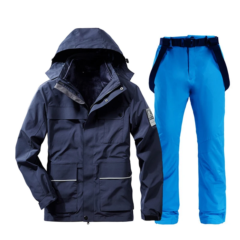 Winter Ski Suit For Men Warm Windproof Waterproof Outdoor Ski Jacket And Snow Trousers Male Ski Equipment Snowboard Jackets Sets
Winter Ski Suit For Men Warm Windproof Waterproof Outdoor Ski Jacket And Snow Trousers Male Ski Equipment Snowboard Jackets Sets