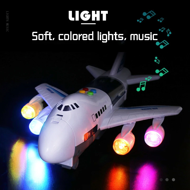 YD-Simulation Track Inertia Airplane Music Stroy Light Plane Diecasts & Toy Vehicles Passenger Plane Toy 
YD-Simulation Track Inertia Airplane Music Stroy Light Plane Diecasts & Toy Vehicles Passenger Plane Toy