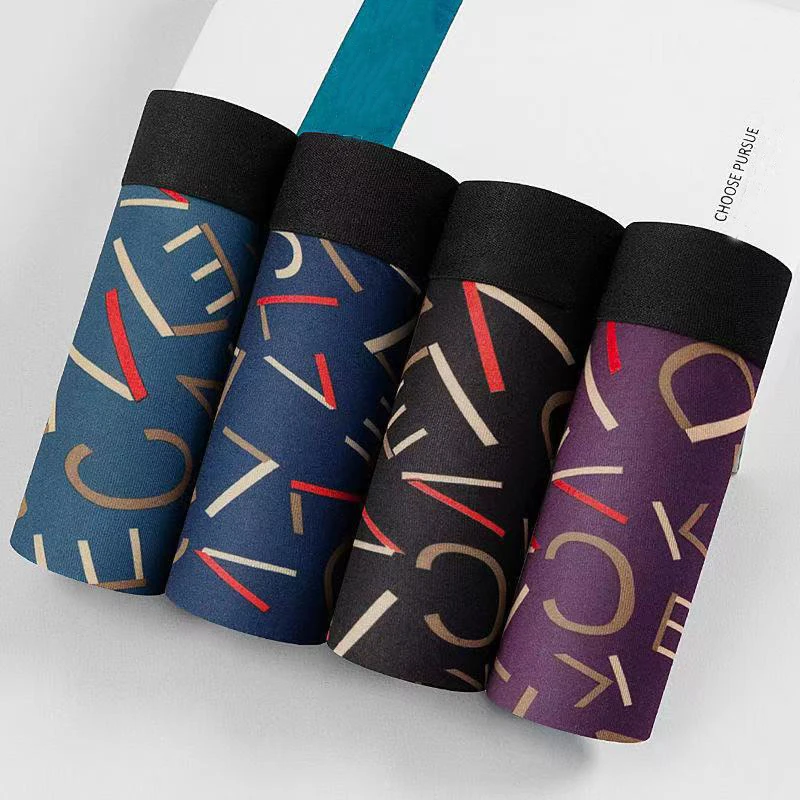 4Pcs Underwear Men's Panties Man Cotton Boxers Sexy Plus Size Underpants Comfortable Shorts Brand Fashion Print Male Boxer
4Pcs Underwear Men's Panties Man Cotton Boxers Sexy Plus Size Underpants Comfortable Shorts Brand Fashion Print Male Boxer