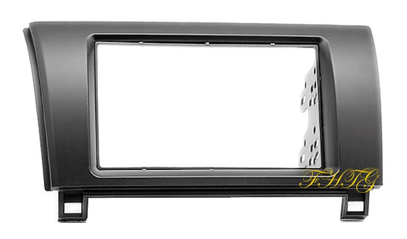 Автомобильная Радио фасция Dash Kit подходит для 2008 2013 Toyota Sequoia Tundra двойной Din