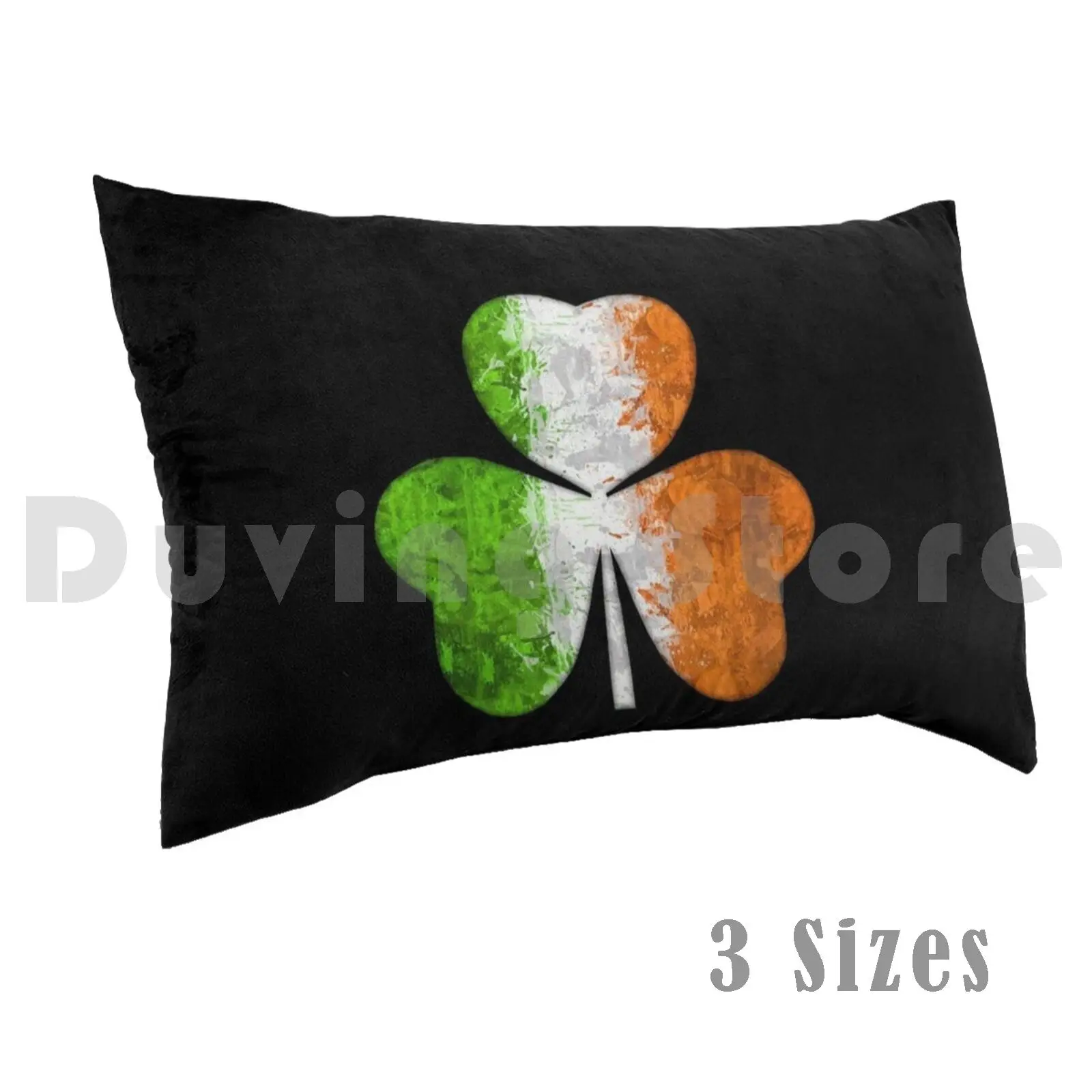 Ирландский Трилистник гранж Подушка Чехол Ирландия Shamrock St rice Lucky Leprechaun