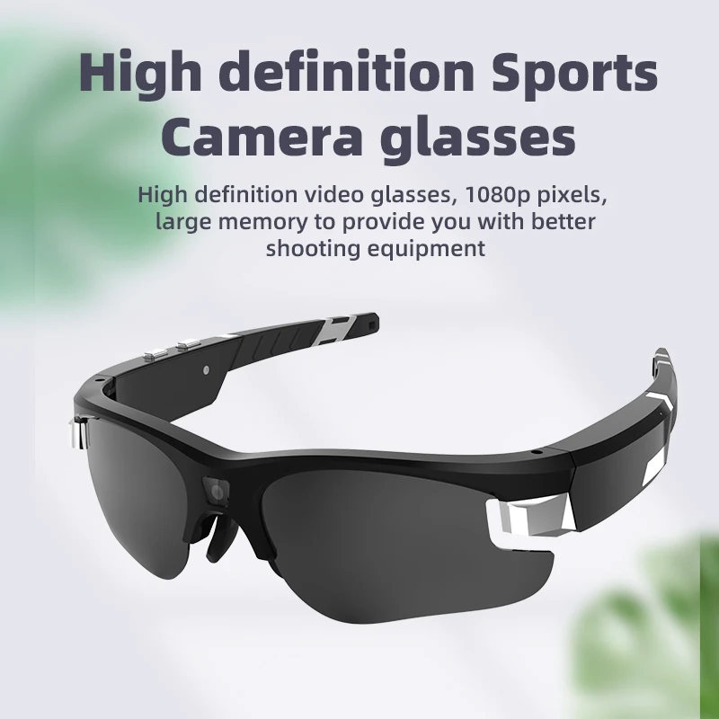 New HD 1080P Camera Smart Glasses Polarized Lens Sunglasses Camera Action Sport Video Camera Glasses support 128G memory card
New HD 1080P Camera Smart Glasses Polarized Lens Sunglasses Camera Action Sport Video Camera Glasses support 128G memory card