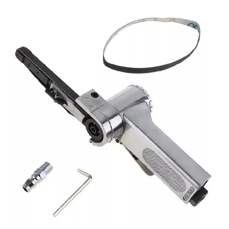 3/8" Air Belt Sander Set Angle Grinder Grinding Machine High Efficiency Polish Trimming Surface Pneumatic Tool Glass Fiber Metal
3/8" Air Belt Sander Set Angle Grinder Grinding Machine High Efficiency Polish Trimming Surface Pneumatic Tool Glass Fiber Metal