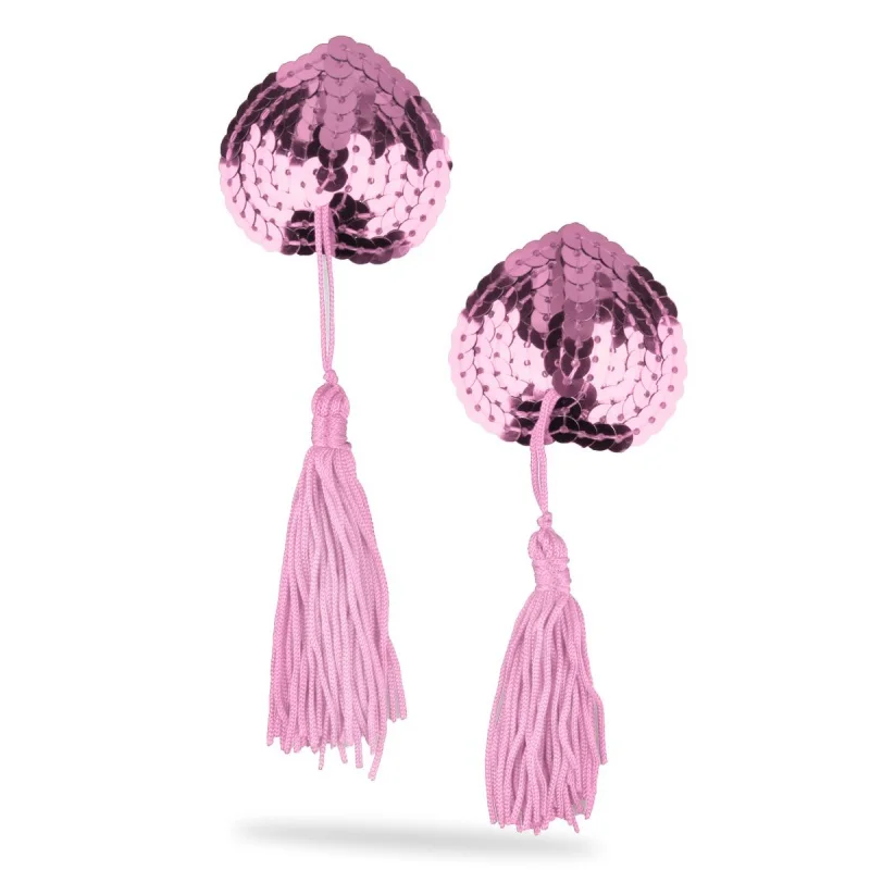 Sexy Women 2pcs/set Self Adhesive Sequin Tassel Cover Heart Shape Bra Nipple Cover Pasties Breast Petals 6 Colors Bra
Sexy Women 2pcs/set Self Adhesive Sequin Tassel Cover Heart Shape Bra Nipple Cover Pasties Breast Petals 6 Colors Bra