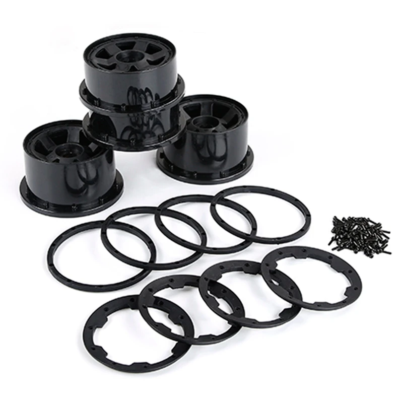 Front and Rear Wheel Hub with Beadlock Ring Set Fit for 1/5 HPI ROFUN ROVAN KM BAJA 5B SS RC CAR PARTS 
Front and Rear Wheel Hub with Beadlock Ring Set Fit for 1/5 HPI ROFUN ROVAN KM BAJA 5B SS RC CAR PARTS