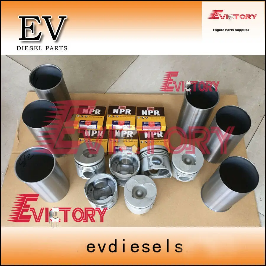 For Isuzu 6BG1 6BG1T 6BG1-TC water oil pump conrod valve overhaul rebuild kit 
For Isuzu 6BG1 6BG1T 6BG1-TC water oil pump conrod valve overhaul rebuild kit