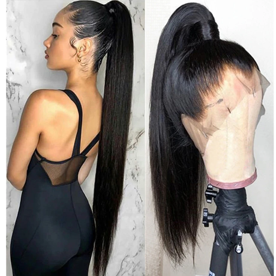 HD Transparent Bone Straig 360 Lace Frontal Wigs 13X4 Lace Front Wig Peruvian Human Hair Wig For Black Women 28 30 Inch Missblue
HD Transparent Bone Straig 360 Lace Frontal Wigs 13X4 Lace Front Wig Peruvian Human Hair Wig For Black Women 28 30 Inch Missblue