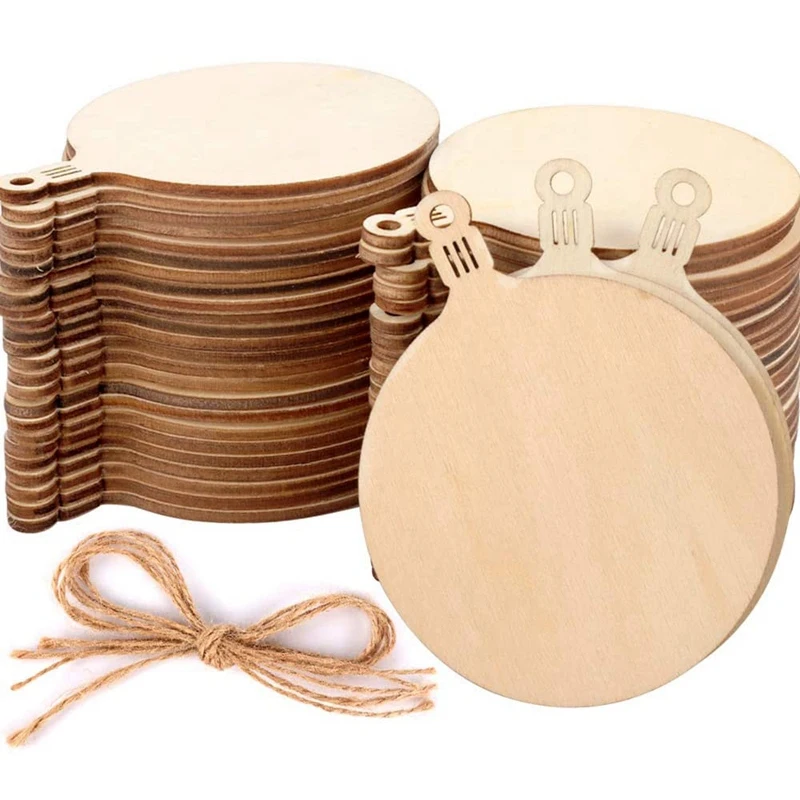 100Pcs DIY Wooden Christmas Balls Craft Decoration Hanging Tag Ornaments Wedding Party Supplies Craft Accessories 
100Pcs DIY Wooden Christmas Balls Craft Decoration Hanging Tag Ornaments Wedding Party Supplies Craft Accessories