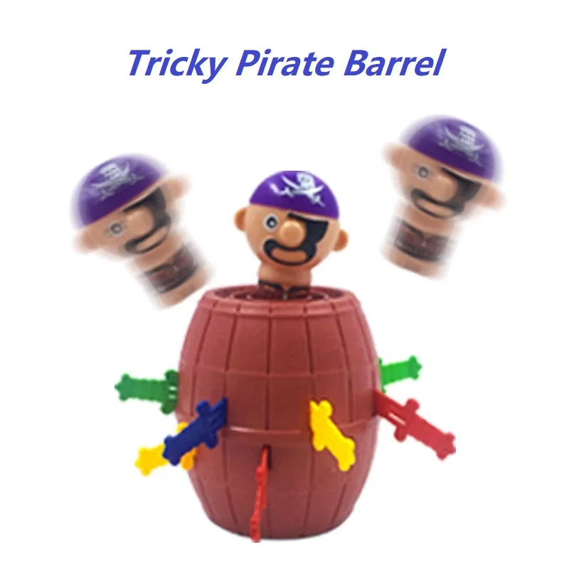 Medium pirate barrel new tricky peculiar game toy children's fun educational toy spoof
Medium pirate barrel new tricky peculiar game toy children's fun educational toy spoof