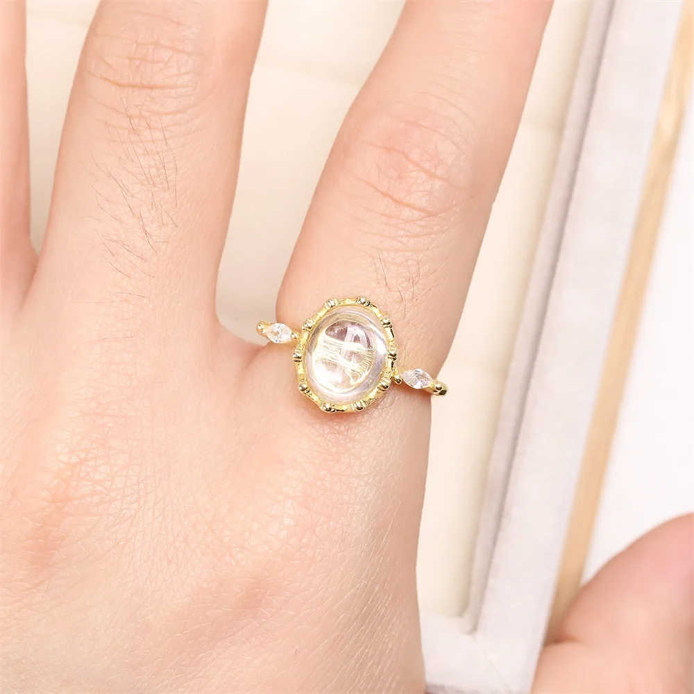 Popular European and American S925 silver plated gold fashion crown wedding ring rose zircon white group crystal jewelry 
Popular European and American S925 silver plated gold fashion crown wedding ring rose zircon white group crystal jewelry