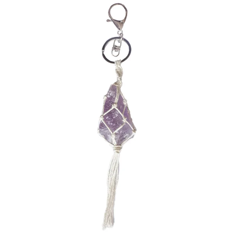 BOHO Design Coral Crystals Druzy Quartz Stone Macrame Tassel Keychains for Women Natural Stone Tassel Key Rings
BOHO Design Coral Crystals Druzy Quartz Stone Macrame Tassel Keychains for Women Natural Stone Tassel Key Rings