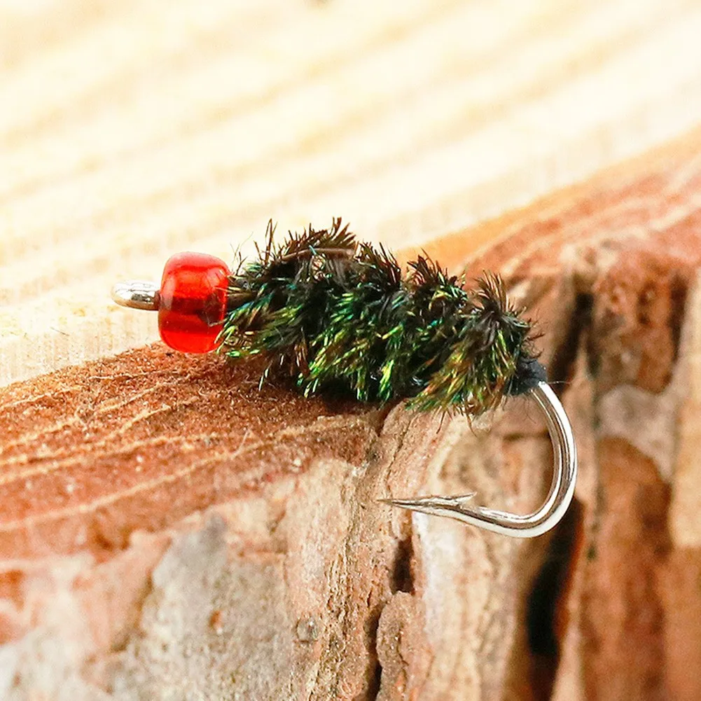5Pcs/Set Fly Fishing Lure Flies 10x5mm Scud Bug Lures Bait High Carbon Steel Hook Sharp Small Barbs Perfect Decoy Flies Bait
5Pcs/Set Fly Fishing Lure Flies 10x5mm Scud Bug Lures Bait High Carbon Steel Hook Sharp Small Barbs Perfect Decoy Flies Bait
