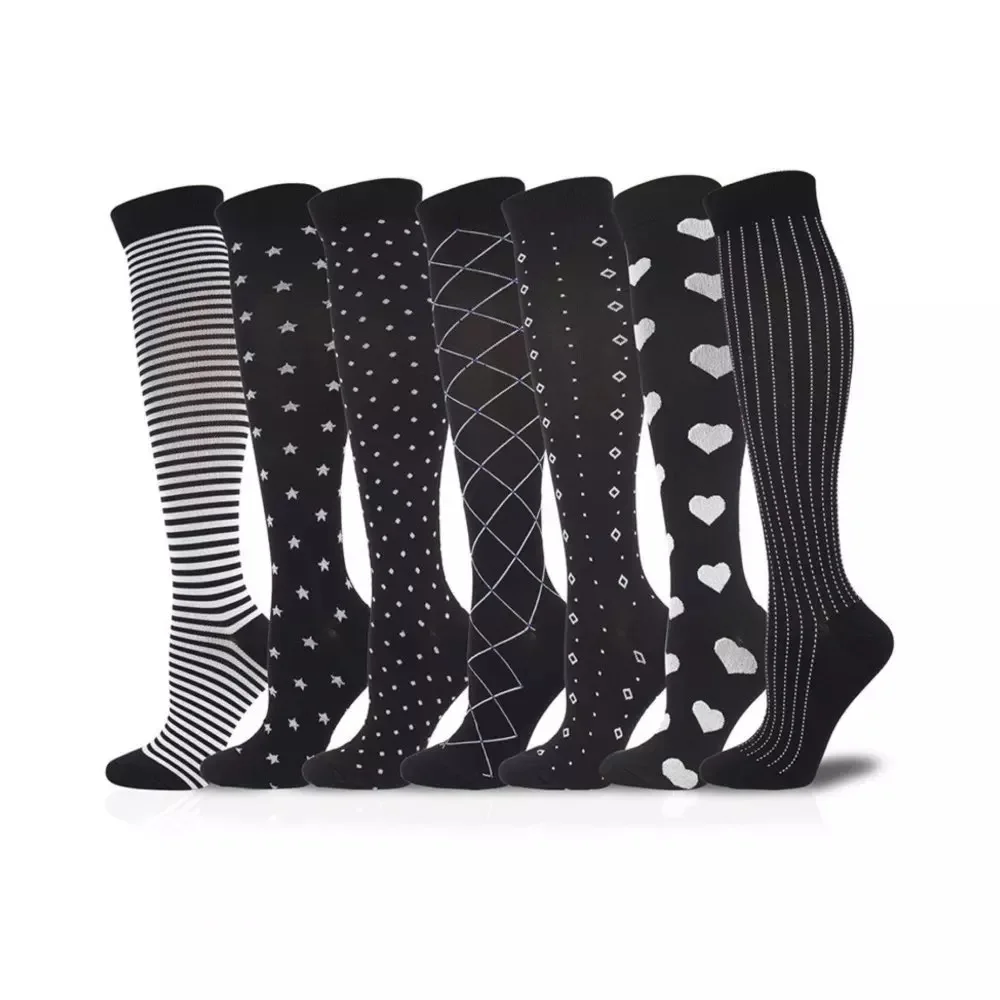 New Compression Stockings 30 Mmhg Knee High Medical Nurses Varicose Veins Edema Diabetes Pregnancy Travel Running Sports Socks
New Compression Stockings 30 Mmhg Knee High Medical Nurses Varicose Veins Edema Diabetes Pregnancy Travel Running Sports Socks