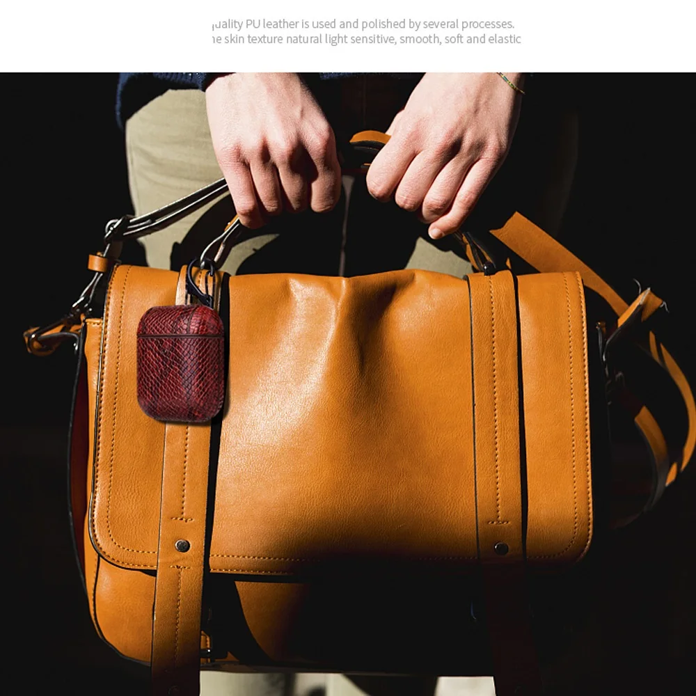 Luxury Case for Airpods Cases Bluetooth Wireless Earphone Sexy Snake Skin Leather Case for AirPods 2 AirPods Pro Case Funda
Luxury Case for Airpods Cases Bluetooth Wireless Earphone Sexy Snake Skin Leather Case for AirPods 2 AirPods Pro Case Funda