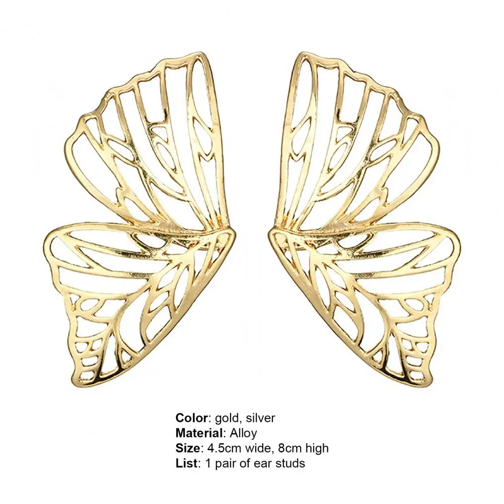 Hot Sales Women Earrings Solid Color Dainty Pendant Exaggerated Butterfly Metal Hollow Earrings for Party
Hot Sales Women Earrings Solid Color Dainty Pendant Exaggerated Butterfly Metal Hollow Earrings for Party