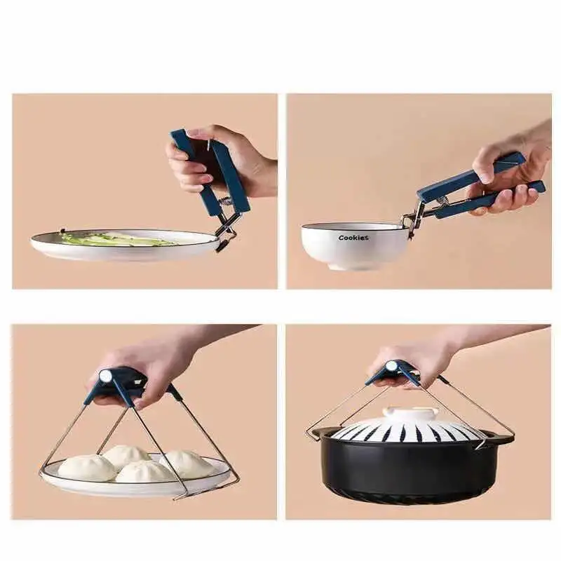 Stainless steel bowl holder kitchen gadget hot hand cover steamer pad
Stainless steel bowl holder kitchen gadget hot hand cover steamer pad