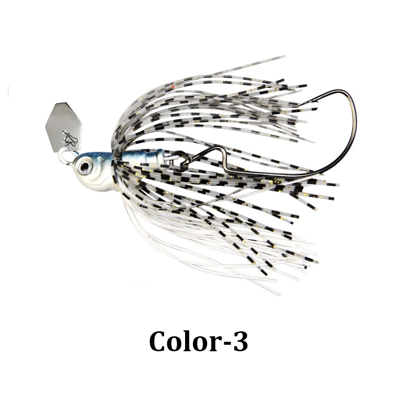 1Pcs Chatterbait Spinner bait Fishing Lures 13g/7cm Wobblers Buzz Isca Artificial Pike Pesca Fish Bait With Hook Fishing Tackle
1Pcs Chatterbait Spinner bait Fishing Lures 13g/7cm Wobblers Buzz Isca Artificial Pike Pesca Fish Bait With Hook Fishing Tackle
