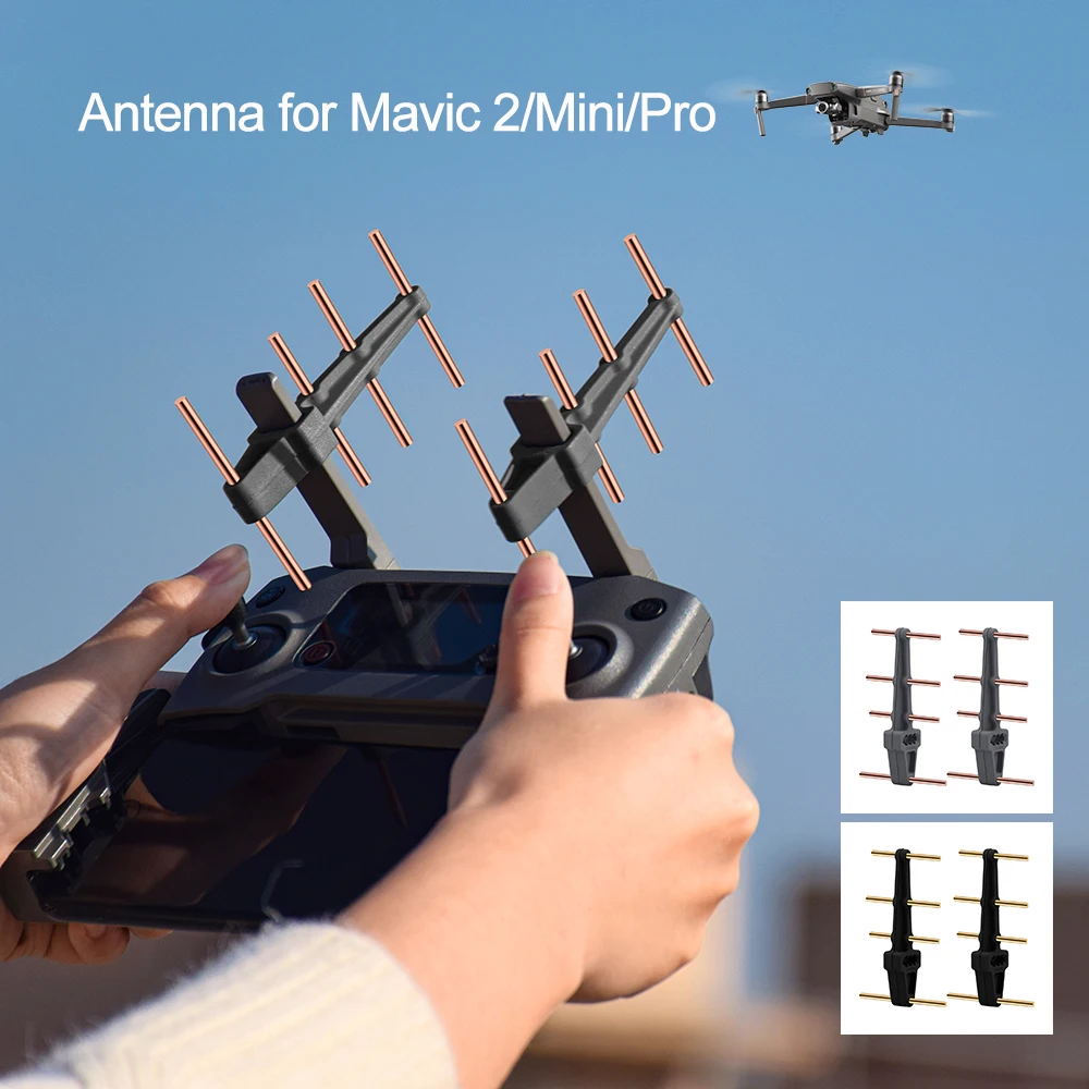 Антенна Yagi для Mavic 2/Mavic Mini/Pro/Phantom 4 Pro, контроллер передатчика, усилитель сигнала, расширитель диапазона, 2,4G, аксессуары, 2 шт.
Антенна Yagi для Mavic 2/Mavic Mini/Pro/Phantom 4 Pro, контроллер передатчика, усилитель сигнала, расширитель диапазона, 2,4G, аксессуары, 2 шт.
