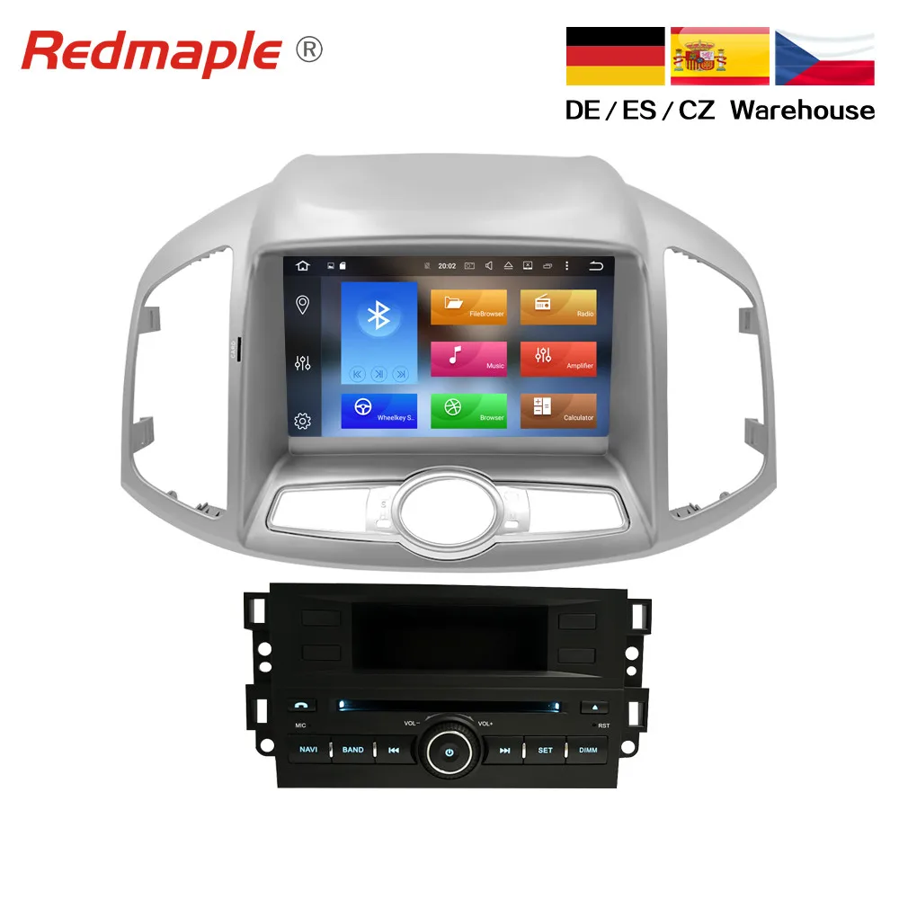 Android 8 0 Автомобиль Радио DVD gps навигации мультимедийный плеер для Chevrolet Captiva Epica 2012