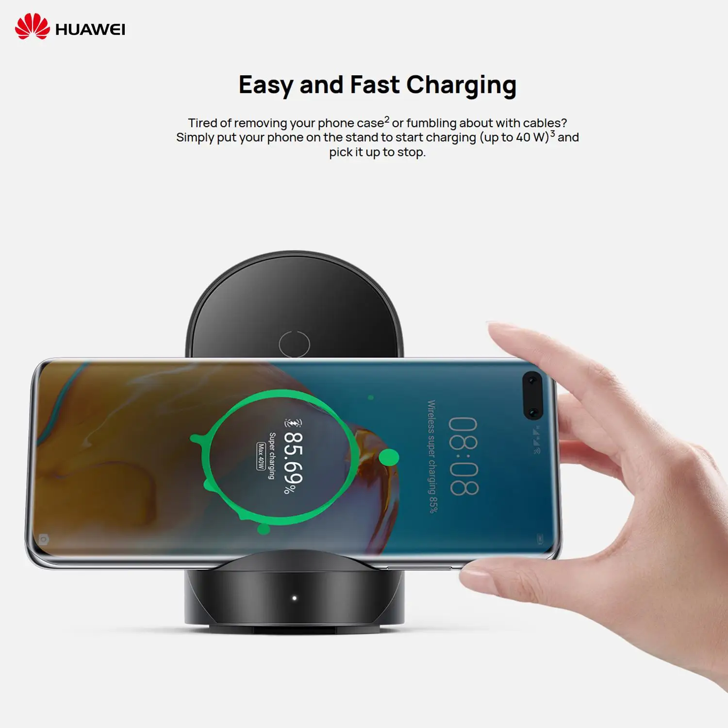 NEW Huawei Super Charge Wireless Charger Stand 40W CP62 CP61 AP61 CP60 CP39S CP37 Car Charger For Smart P40 Pro Mate 30 Pro
NEW Huawei Super Charge Wireless Charger Stand 40W CP62 CP61 AP61 CP60 CP39S CP37 Car Charger For Smart P40 Pro Mate 30 Pro